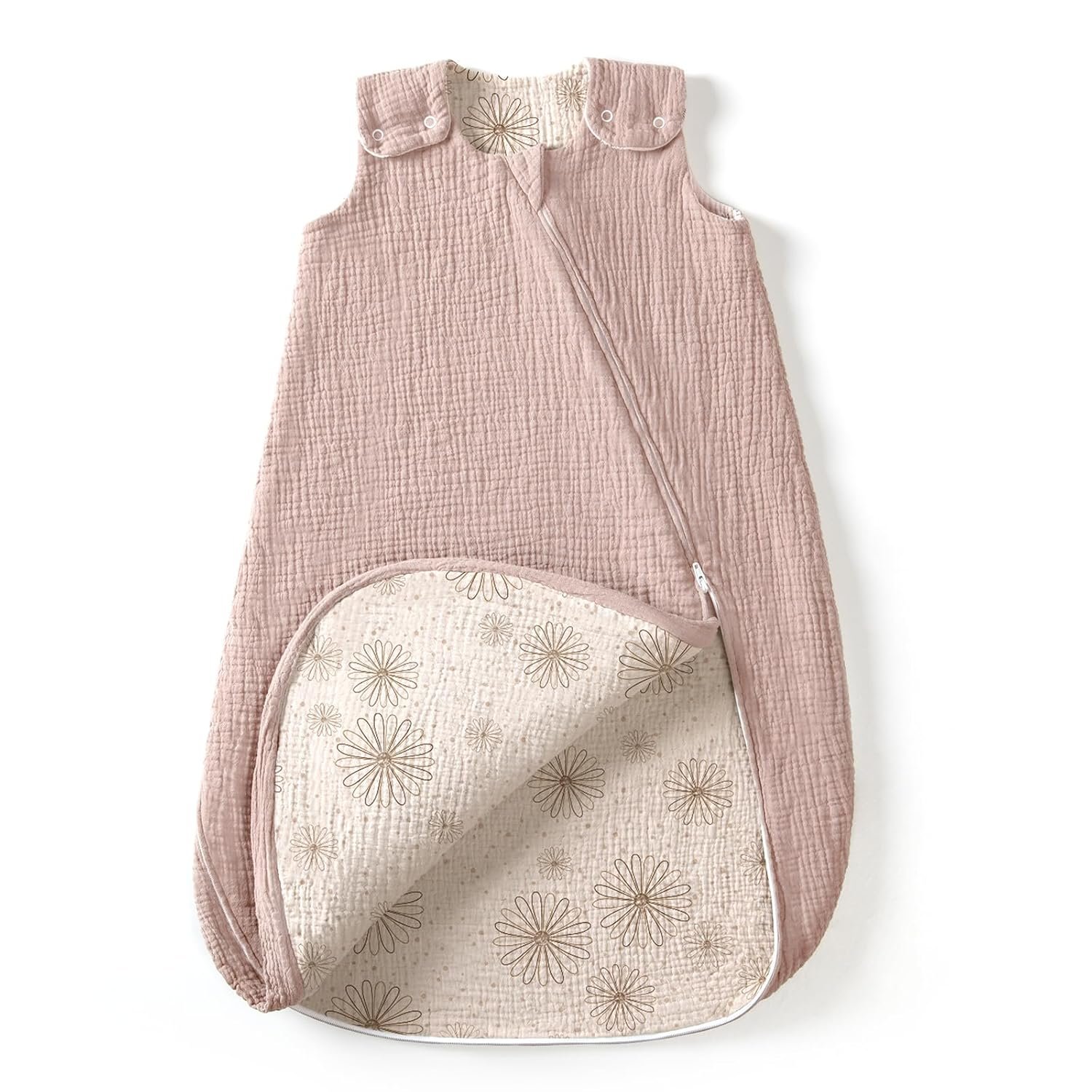lulumoon Baby Sleep Sack Muslin: Cotton 0.7TOG Breathable Wearable Blanket