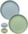 Silicone Toddler Plates with Suction, Baby Dinner Dishes BPA Free