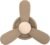 Suction Spinner Toy | Toddler Silicone Sensory Spinner Toy for Travel Play & Bath Toy (Sand, Propeller)