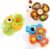 ALASOU Suction Cup Spinner Airplane Travel Toys for 2 Year Old Boy Girl