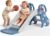 BIERUM Toddler Slide, 4 in 1 Kids Slide for 1-3 Indoor Outdoor