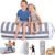 Ofiray-home Stuffed Animal Storage Bean Bag Cover for Kids