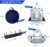Kids Ball Pit for Play Tent: 3PC Rocket Ship Baby Gifts, Spaceship Tents and Crawl Tunnel for Toddlers, Astronaut Pop Up Playhouse Toys for Indoor Outdoor Games (White)