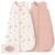Konssy Muslin Baby Sleep Sack 6-12 Months, 0.8 TOG Baby Wearable Blanket