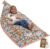 Huddle Designer Stuffed Animal Bean Bag Storage Chair Cover XL Boho Floral