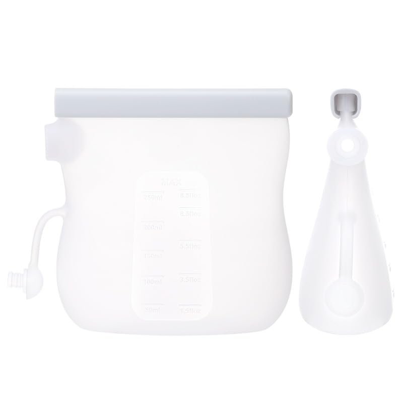 Kids Heroes Breast Milk Storage Bags, Freezer Safe, 8oz/240ml, 5-Pack