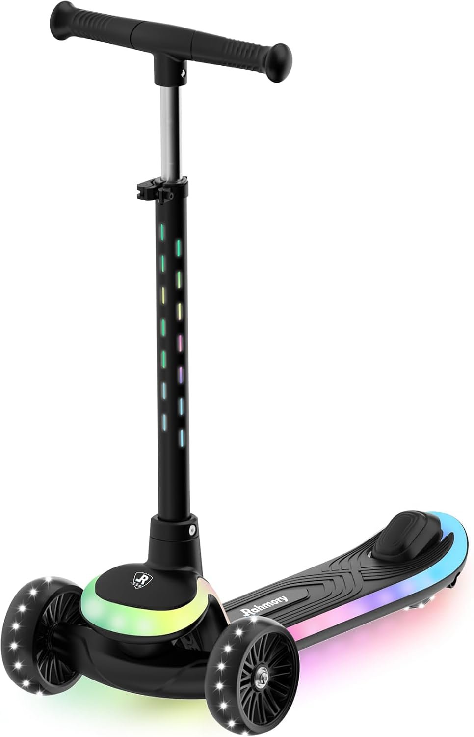 Rahmory 3 Wheel Scooters for Kids 3-5 Light Up Kids Scooter Age 5-8