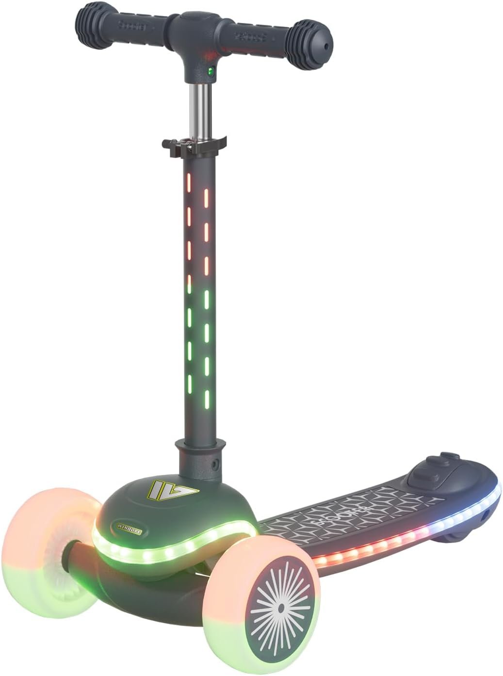 Toddler Scooter Ages 2-5, 3 Wheel Kids Scooter with Light-Up Wheels