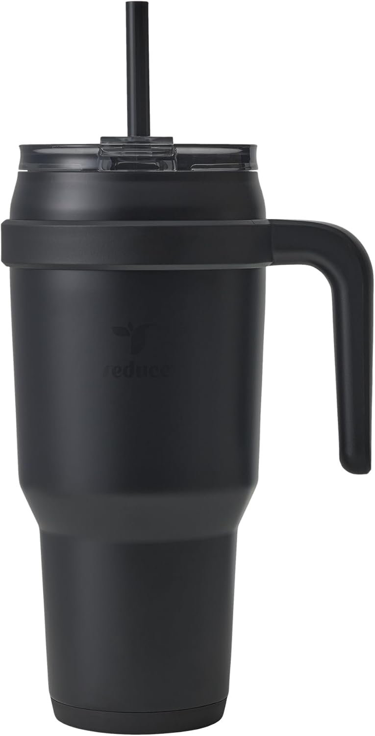 REDUCE 40 oz Stainless Steel Tumbler with Handle – Insulated Travel Mug