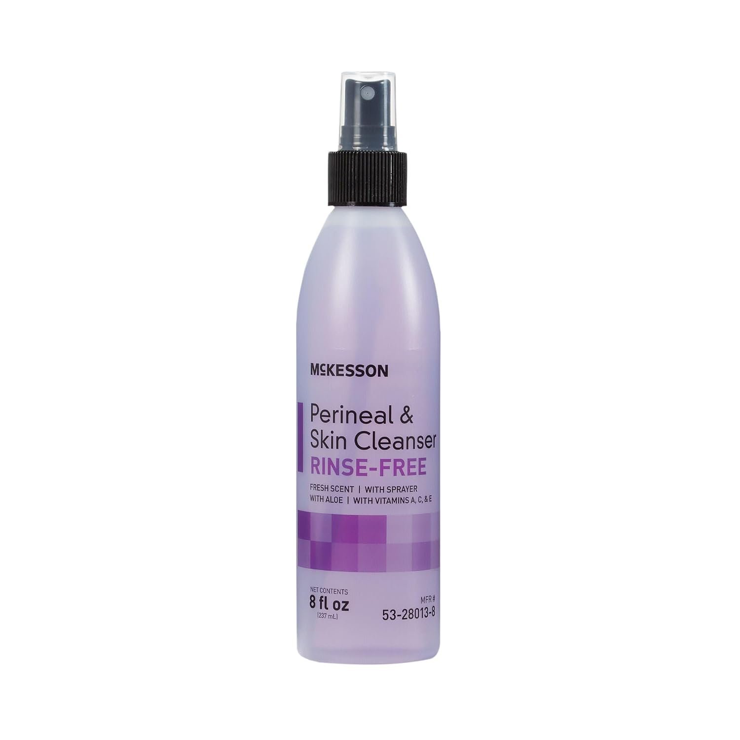 McKesson Perineal Skin Cleanser with Aloe, Fresh Scent, 8 oz, 5 ct