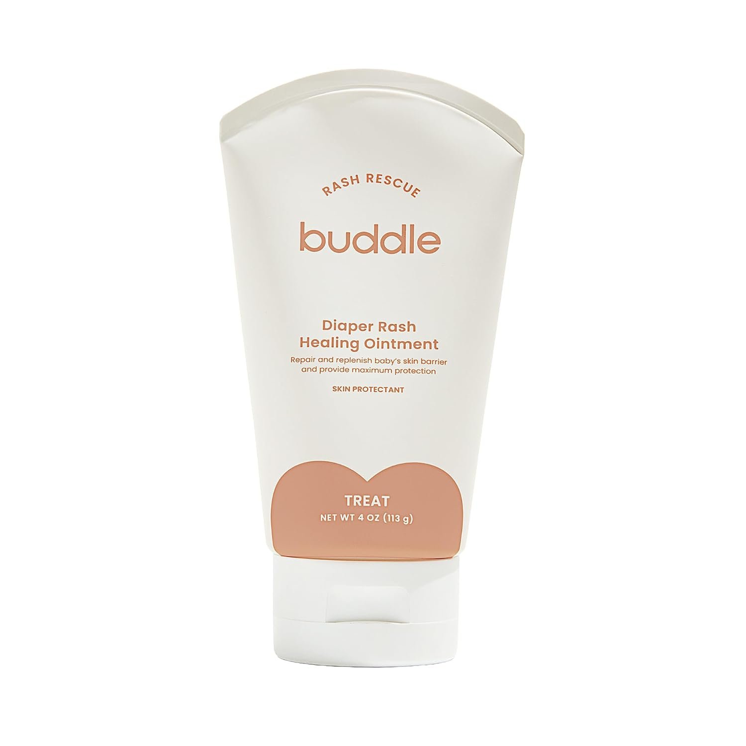 Buddle Diaper Rash Rescue Healing Ointment For Baby, Ceramides, Dandelion, Honey, Maximum Protection, 40% Zinc Oxide, Frangrance-Free, Repairs & Nourishes