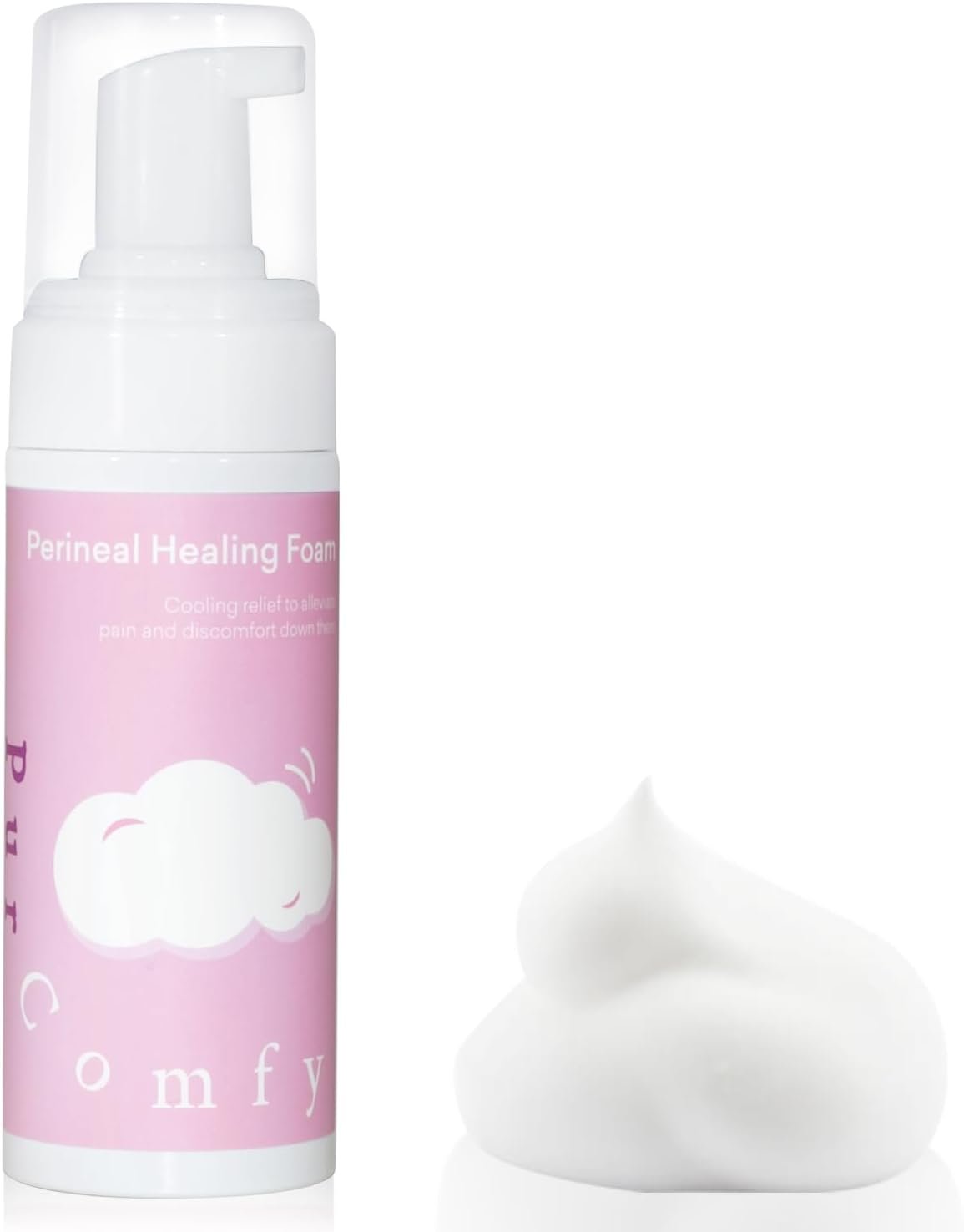 PurComfy Perineal Soothing Foam for Postpartum Care, 5 Fl Oz