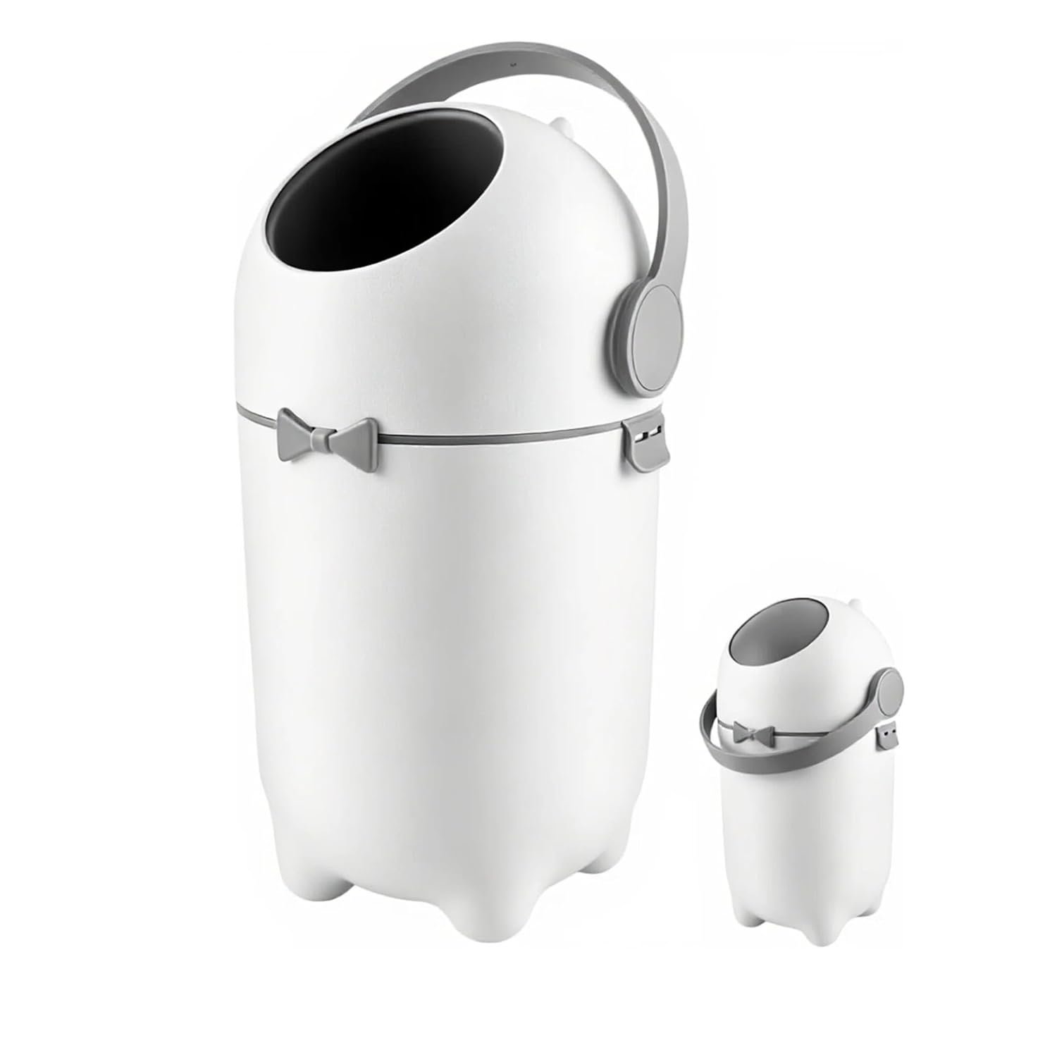 15L Odor Control Diaper Pail,Airtight Odor Lock Nursery Trash Can for Home