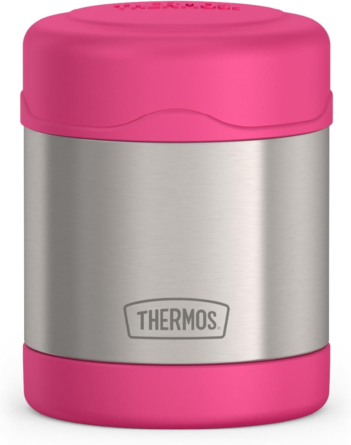 THERMOS FUNTAINER Kids Food Jar, 10oz, Pink