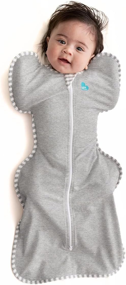 Love to Dream Swaddle Up, Baby Sleep Sack | 1.0 TOG, 8-13 lbs, Gray