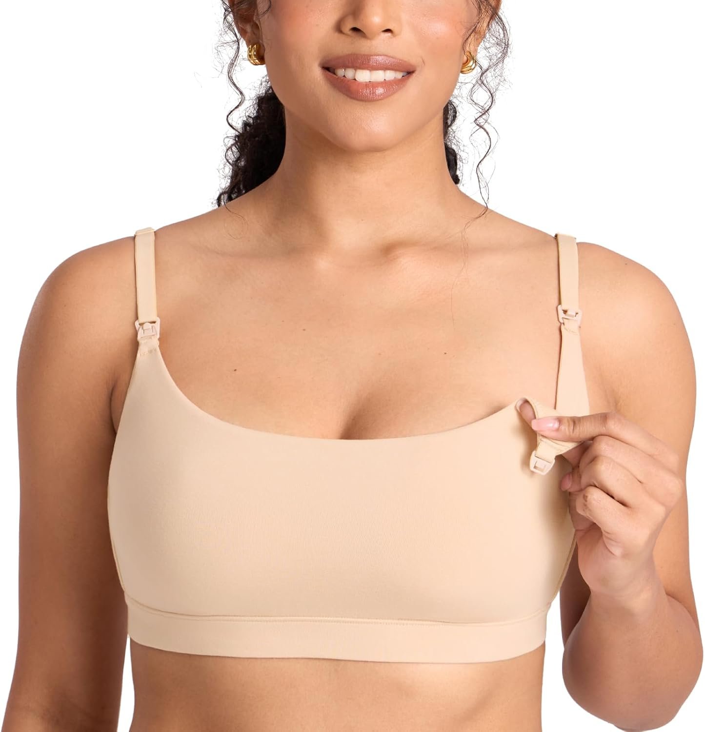 MOMANDA Cotton Nursing Bras for Breastfeeding