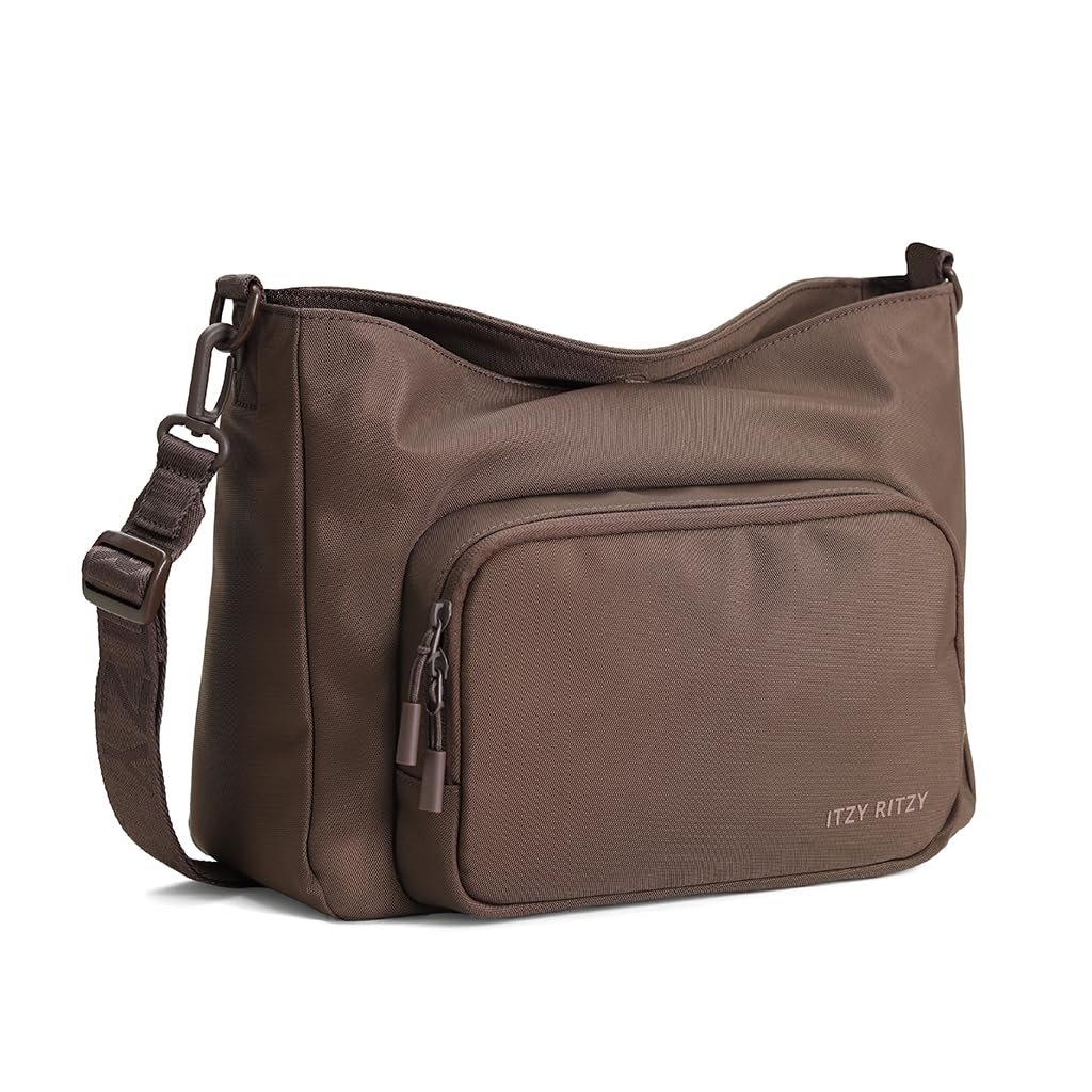 Itzy Ritzy Belong Cargo Caddy Stroller Organizer & Crossbody Bag (Mocha)