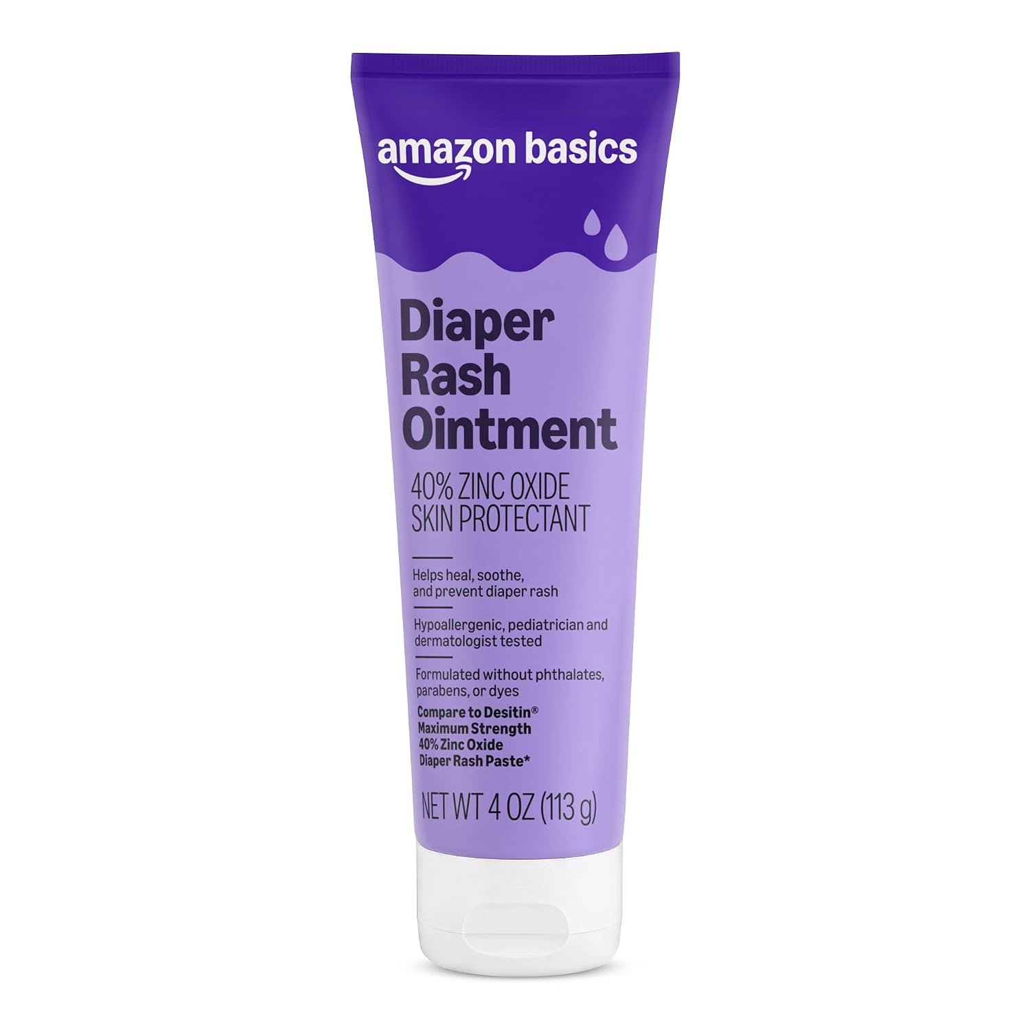 Amazon Basics Diaper Rash Ointment 4 Oz 1 pack