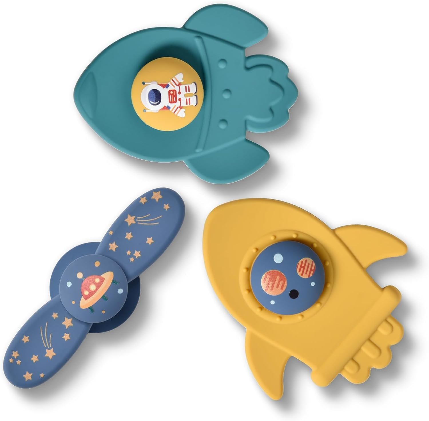 Silicone Suction Cup Spinner Toy for Babies&Toddlers