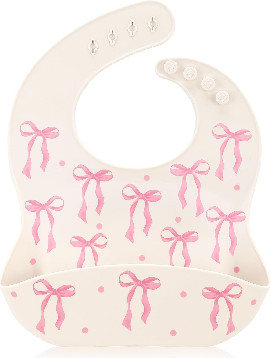 Remerry Silicone Baby Bib with Food Catcher