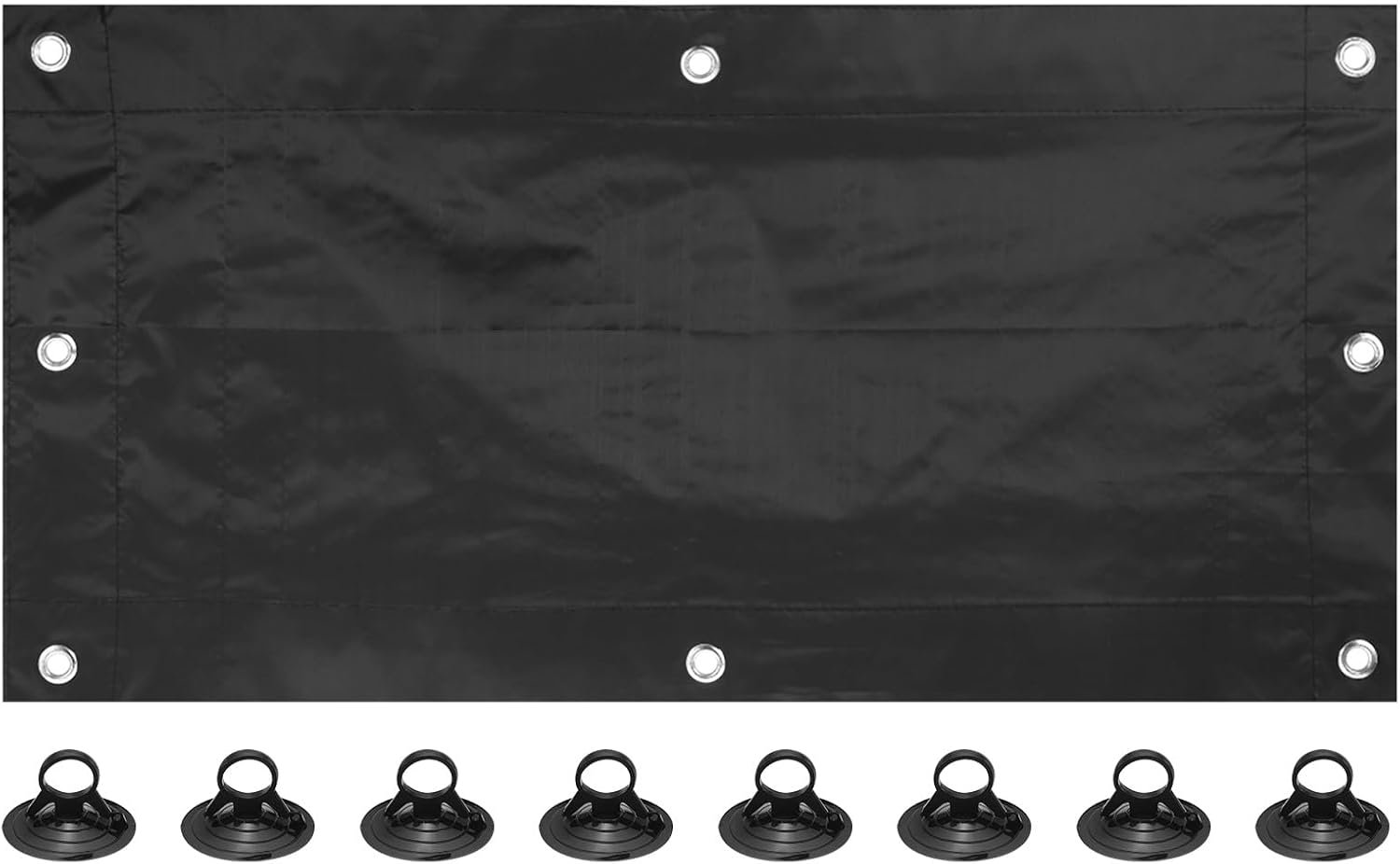 PATIKIL Nursery Blackout Curtain, 40″ x 22″ Blackout Blinds Temporary Room Darkening Shade with Suction Cups for Nursery Bedroom