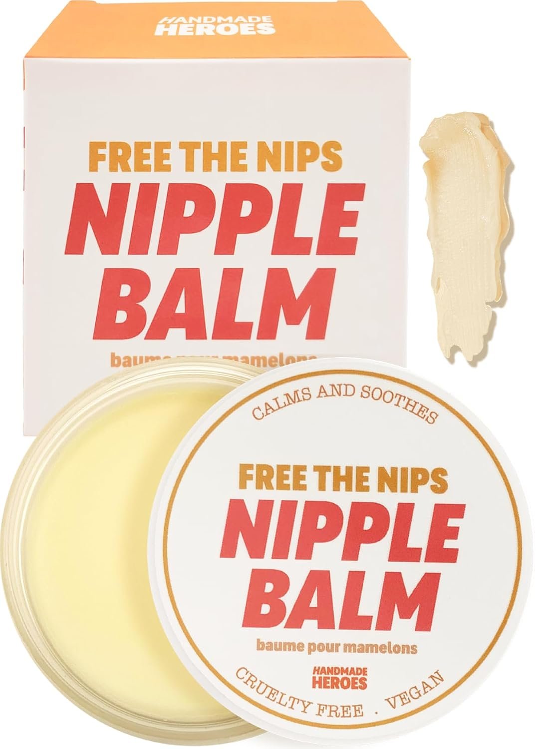 Nipple Butter Breastfeeding Baby Safe – Handmade Heroes Nipple Balm 1 oz