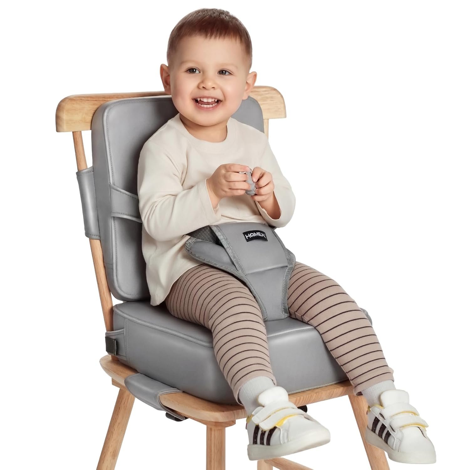 HOMEAL Booster Seat for Kitchen Chair, Toddler Booster Seat Dining Table