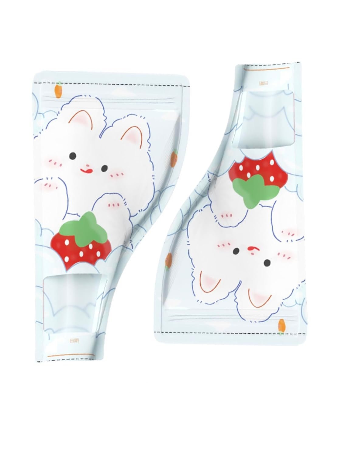150 Pack Blue Rabbit Breast Milk Storage Bags – Freezer Safe BPA-Free Infant Milk Storage Bags for Breastfeeding, Portable Baby Food Snack Ziplock Bags