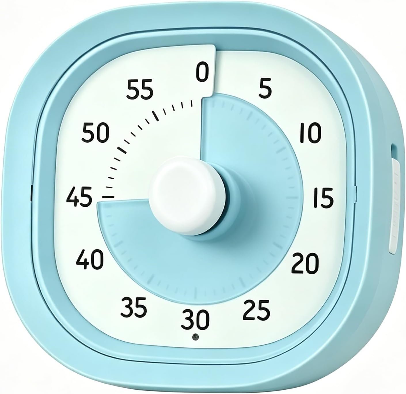 60 Minute Visual Timer,Silent Time Management Tool (Blue)
