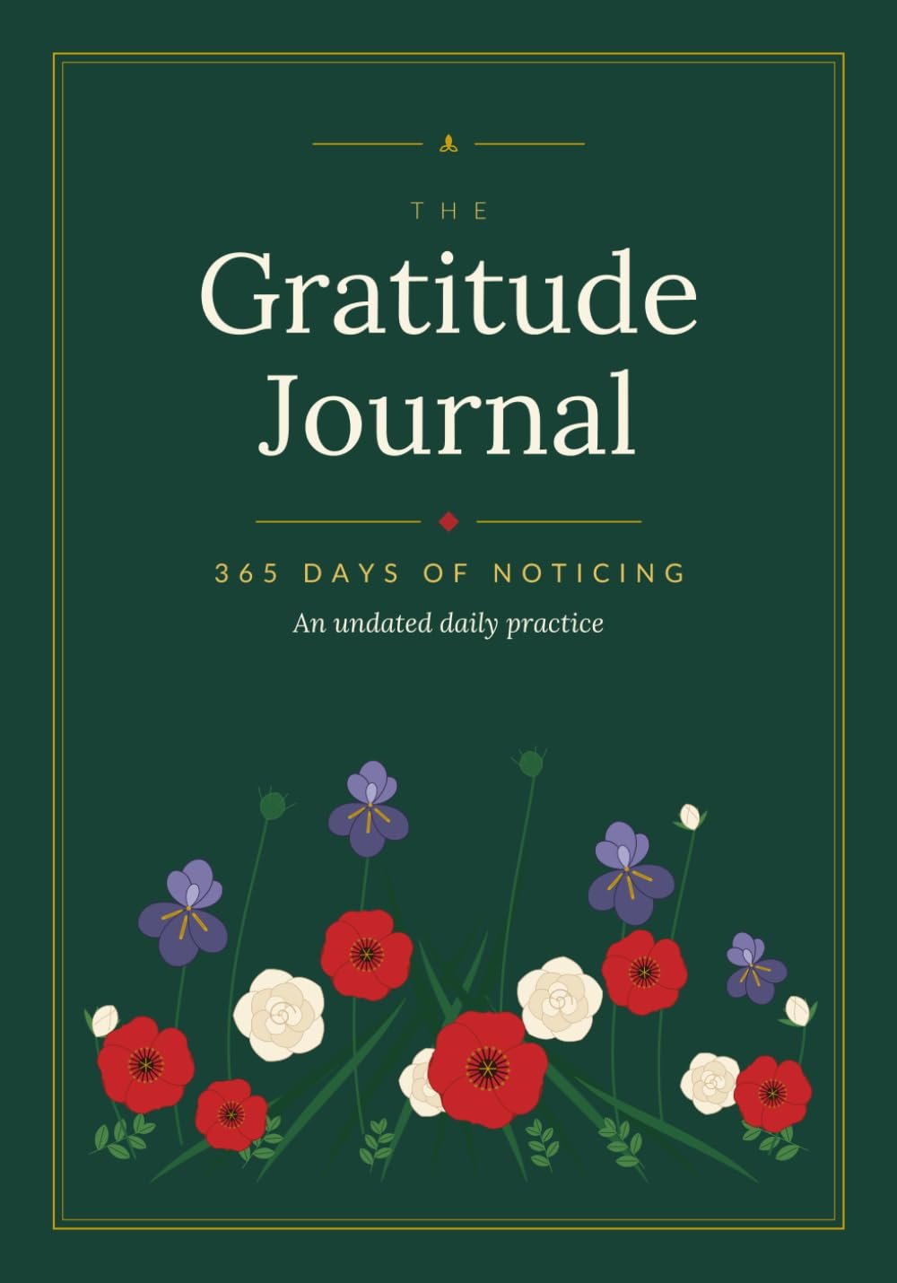 The Gratitude Journal: 365 Undated Pages for Morning and Evening Reflection