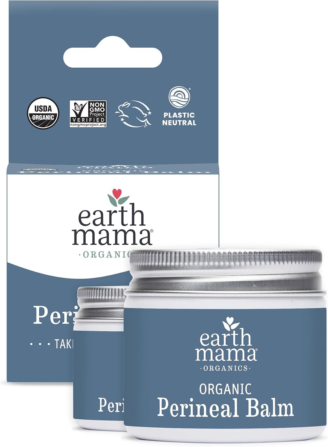 Earth Mama – Organic Perineal Balm – 2-Oz (2-Pack)