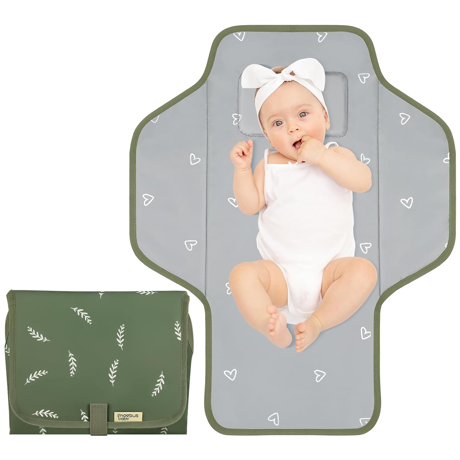 Baby Portable Changing Pad Travel – Waterproof Diper Changing Mat