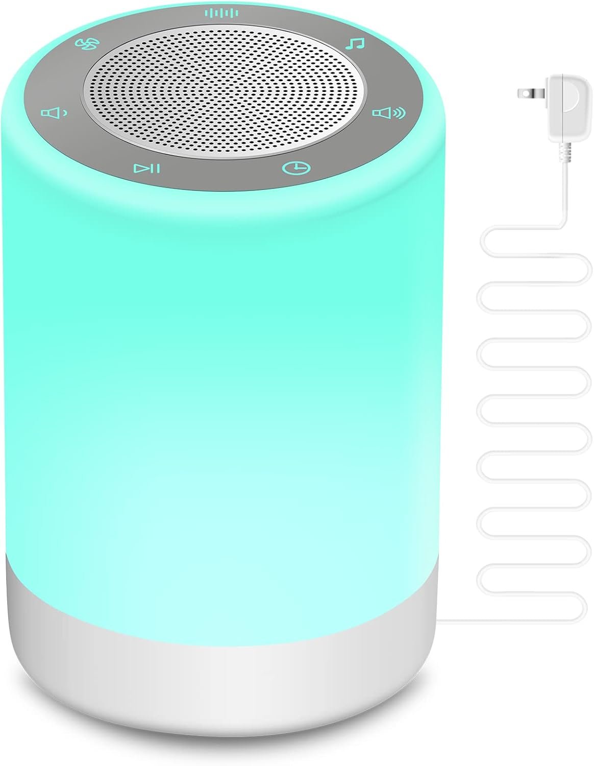 Sound Machine,White Noise Machine for Baby with Night Light, 32 High Fidelity Sounds,Plug in,5 Timers & Memory Feature, Noise Machine for Baby Kids Adults,Home