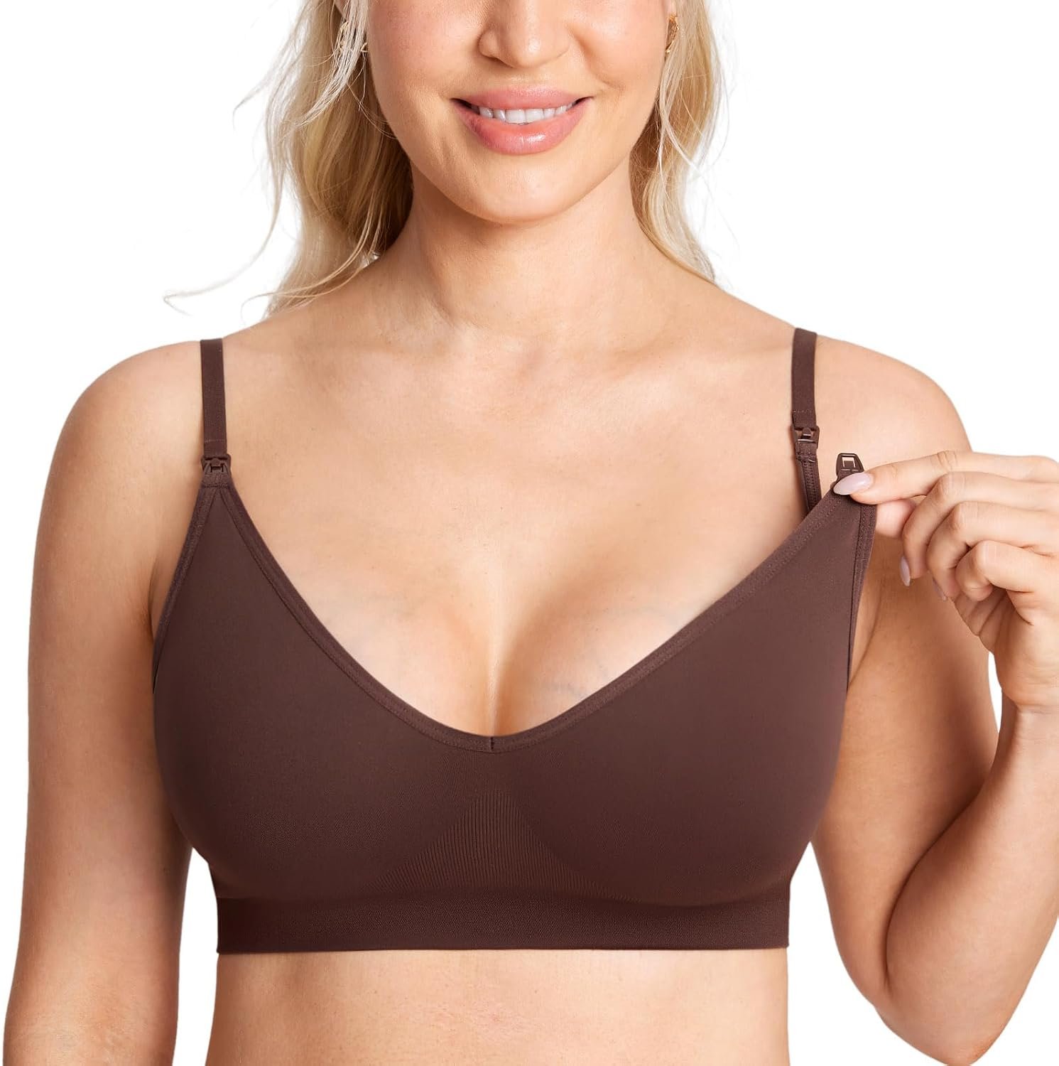 MOMANDA Seamless Nursing Bras for Breastfeeding