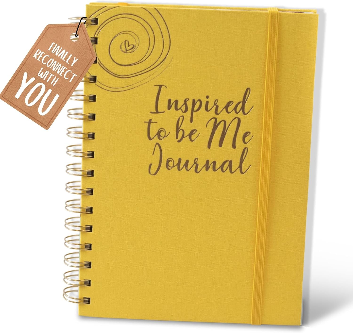 Journals for Women – Inspired to Be Me Journal – Self Care Gifts for Women – Journal Planner with Weekly Intention & Reflection Pages – Gift for Women’s Personal Growth & Healing Journey
