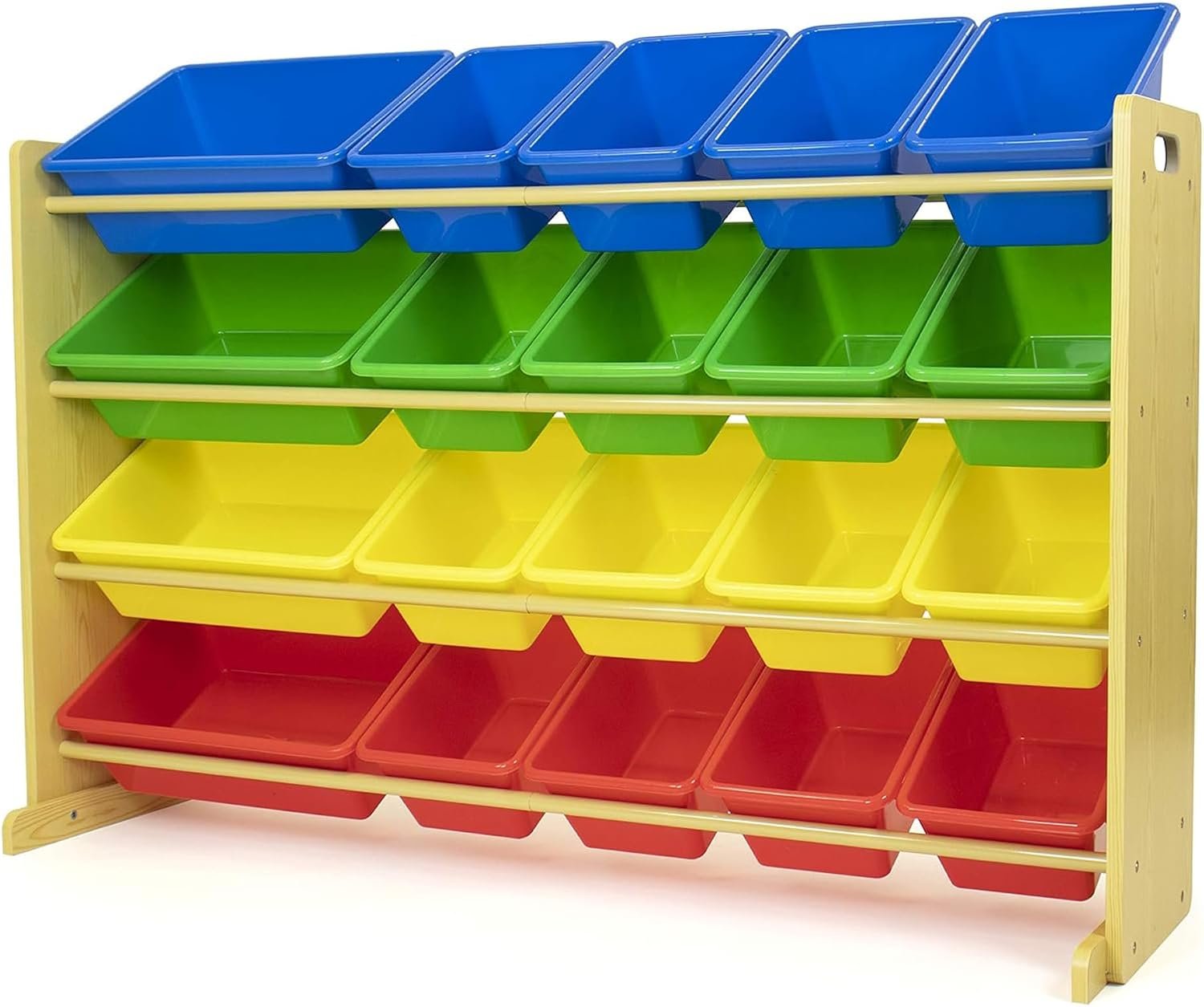Humble Crew Kids Toy Organizer with 20 Bins, 4 Tier Storage for Playroom