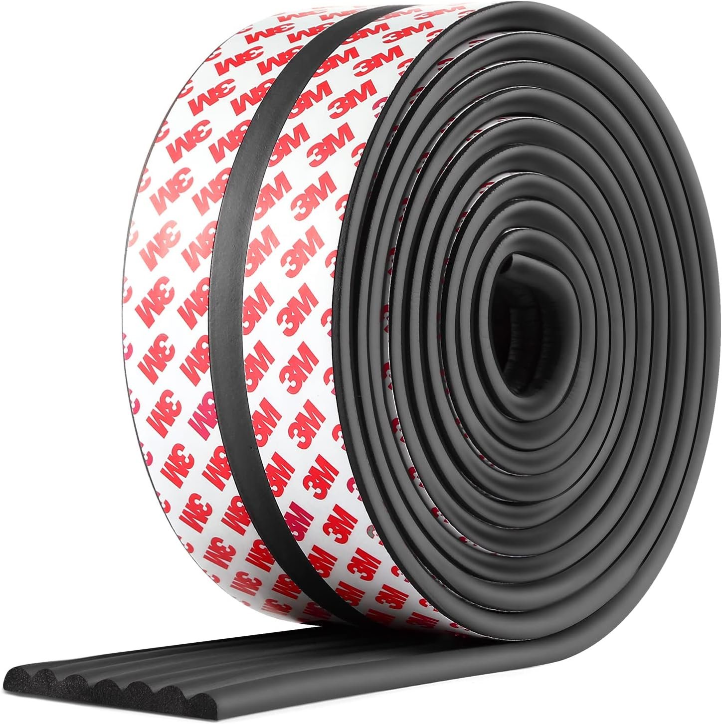 Baby Proofing Edge Corner Protector, 16.4 ft Edge Guards Padding with 3M Adhesive, Extra-Wide Soft NBR Rubber Foam Padding, Furniture,Sharp Edge Safety Corner Edge Bumper Guard-Black
