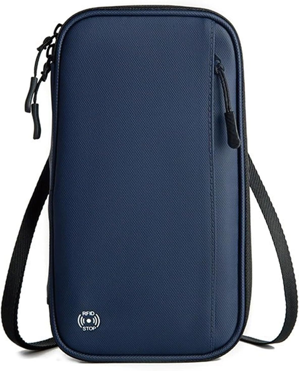 RFID Blocking Family Passport Holder For Travel, Neck Wallet