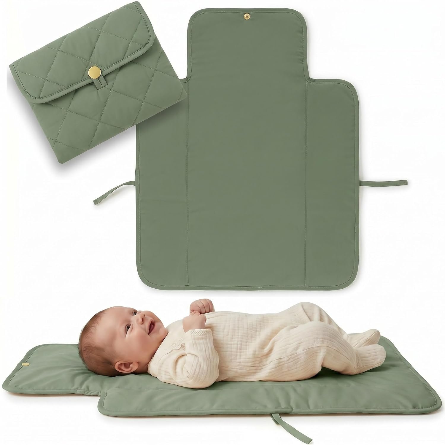 Portable Diaper Changing Pad – Soft and Easy to Clean Mat for Babies