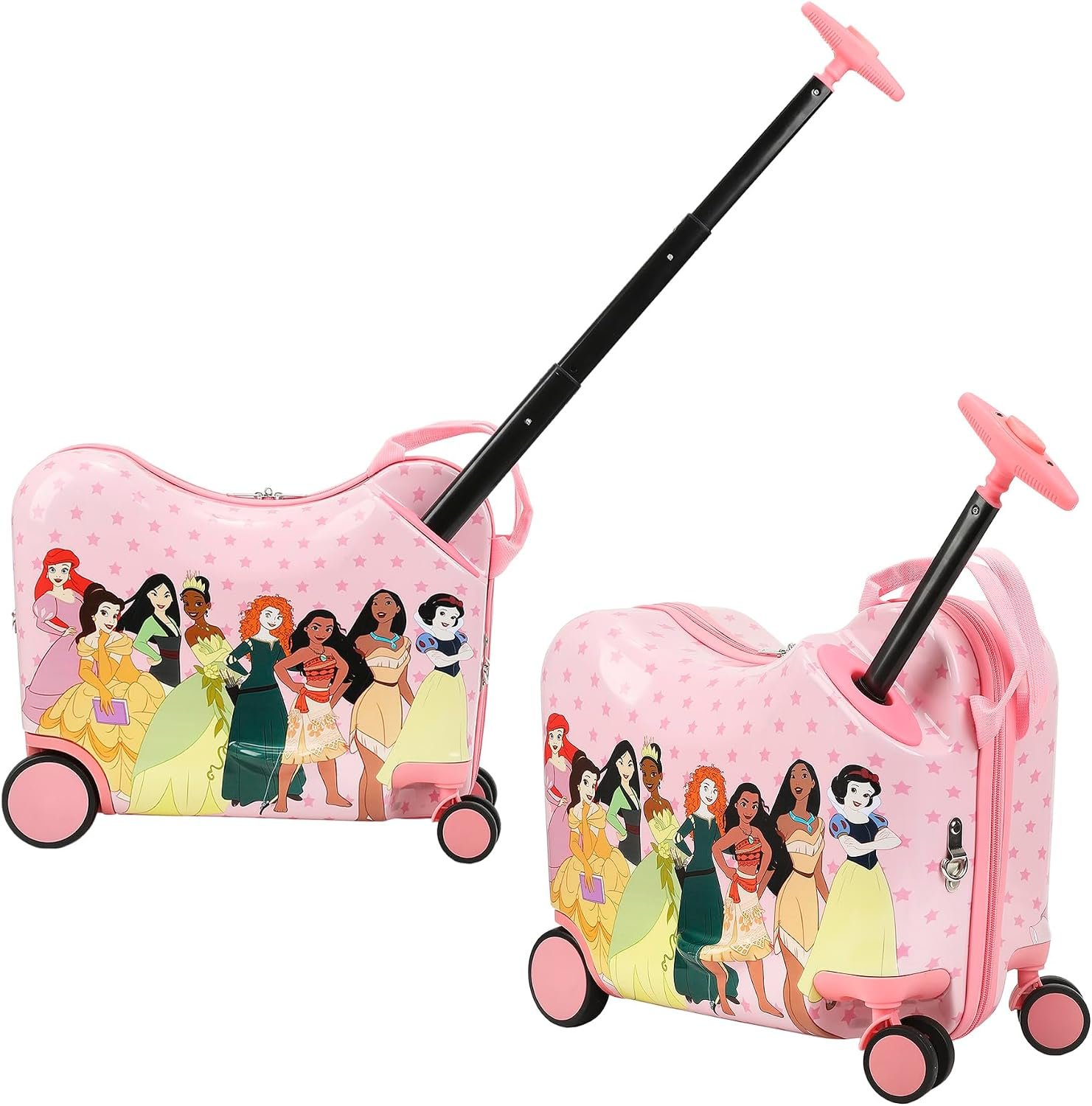 Disney Princesses Ride-On 18″ Suitcase For Kids & Toddlers