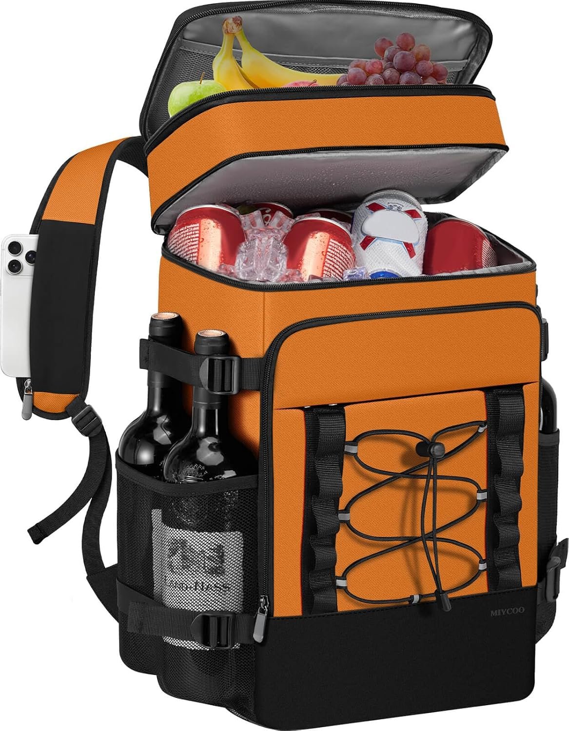 MIYCOO Cooler Backpack – 40 Cans Insulated Backpack Cooler for Men Women