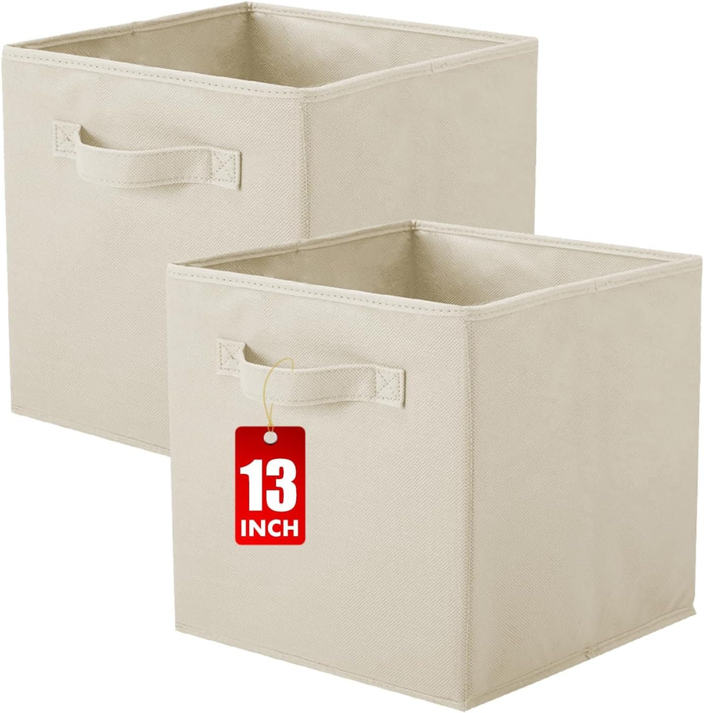 ShellKingdom Storage Bins, Foldable Fabric Storage Cube And Cloth Organizer