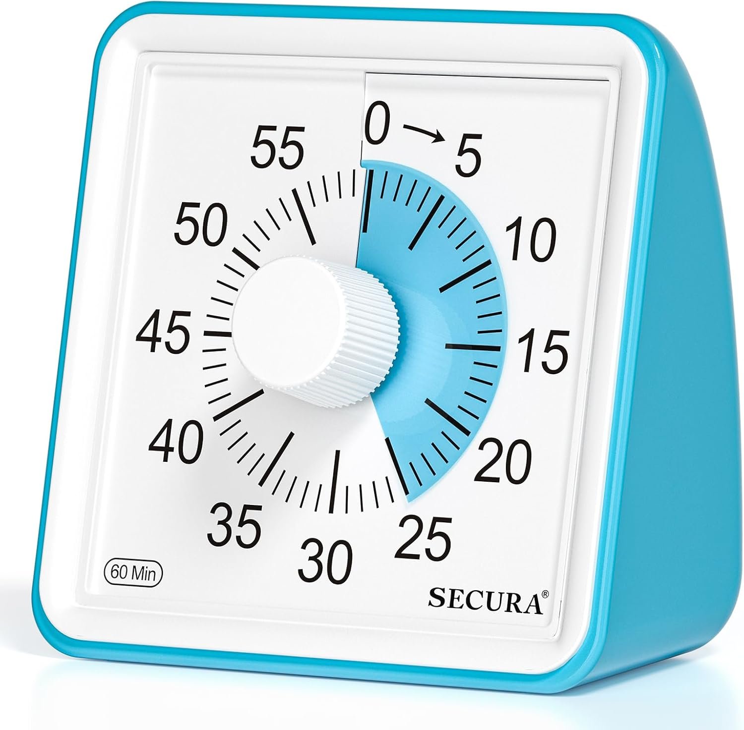 Secura Visual Timer for Kids, 60 Minute Classroom Countdown Timer for Study