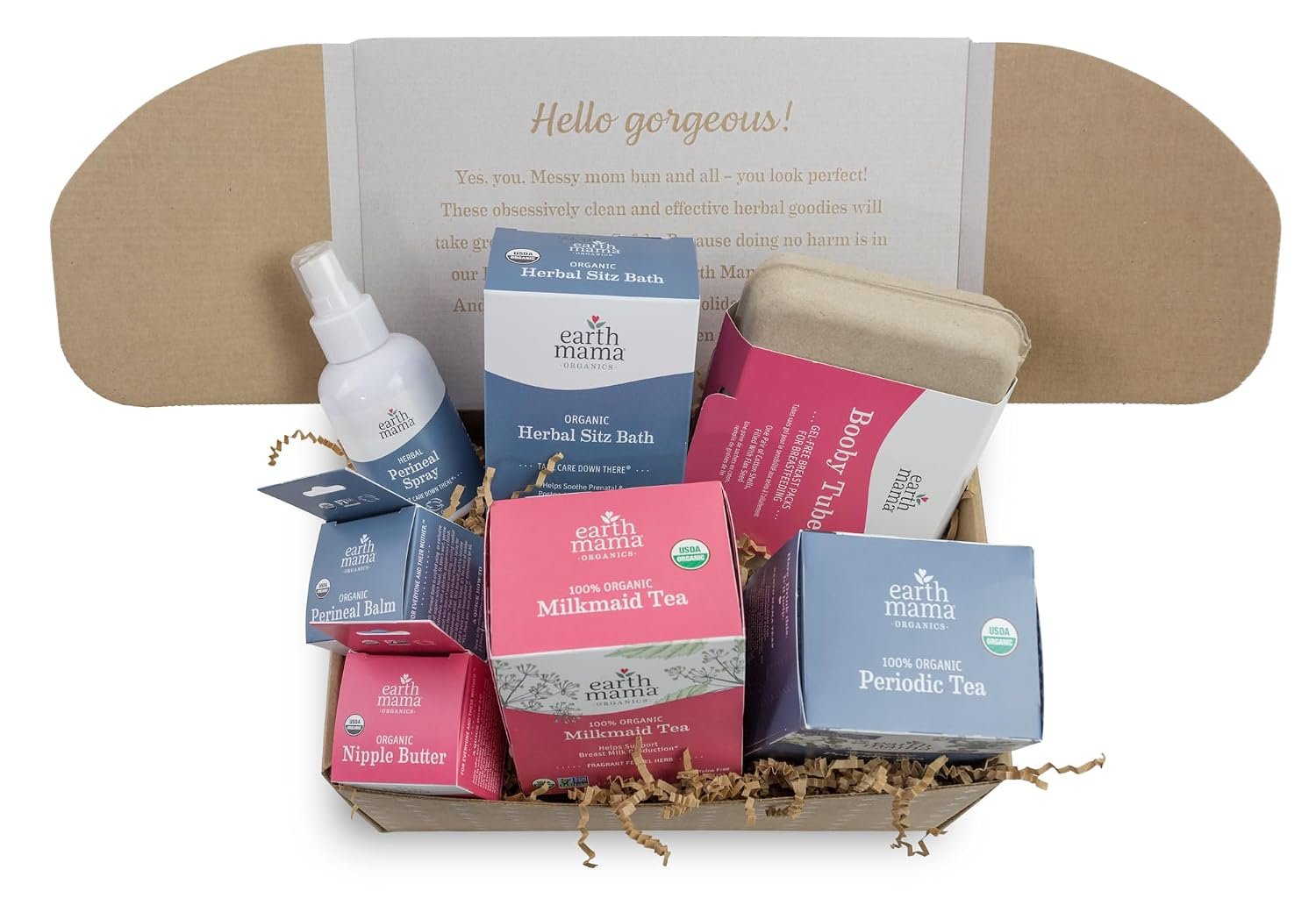 Earth Mama – Postpartum Recovery Collection, 7-Piece Gift Set