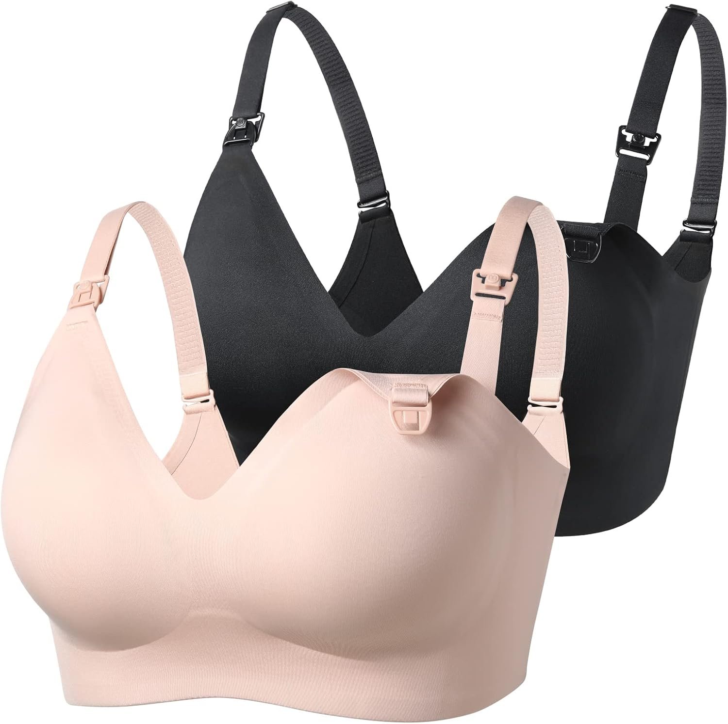 Momcozy Nursing Bras for Breastfeeding YN21 Seamless Comfort Maternity Bra