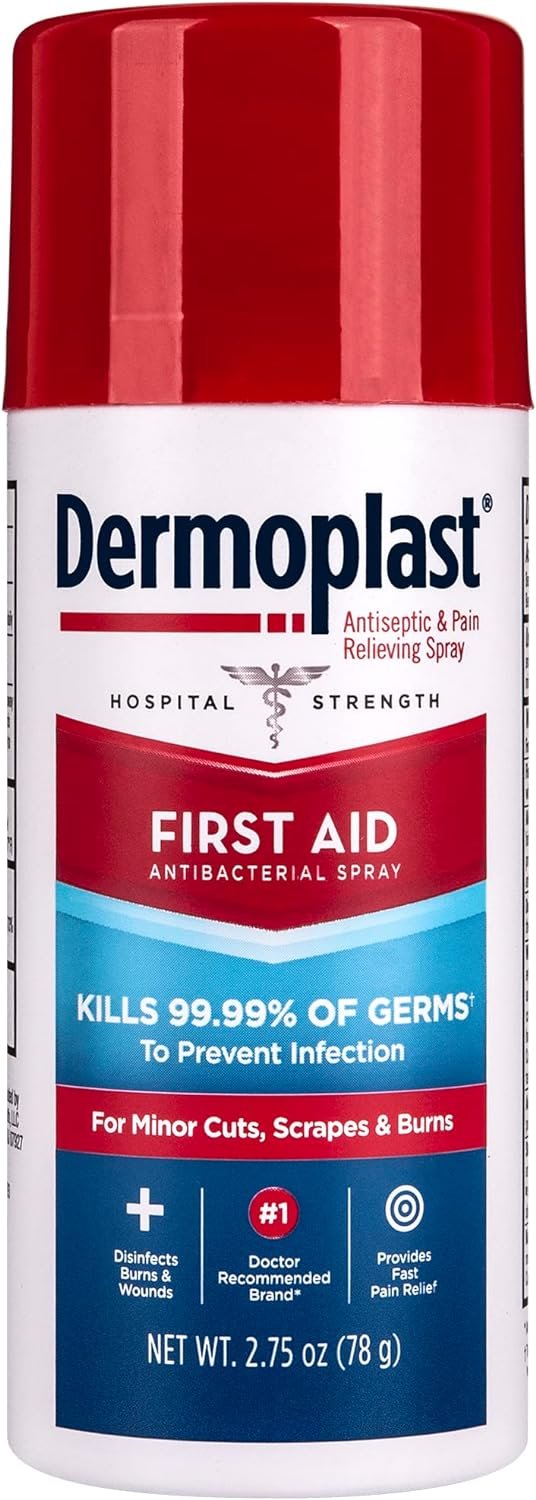 Dermoplast First Aid Spray, Analgesic & Antiseptic Wound Care, 2.75 oz