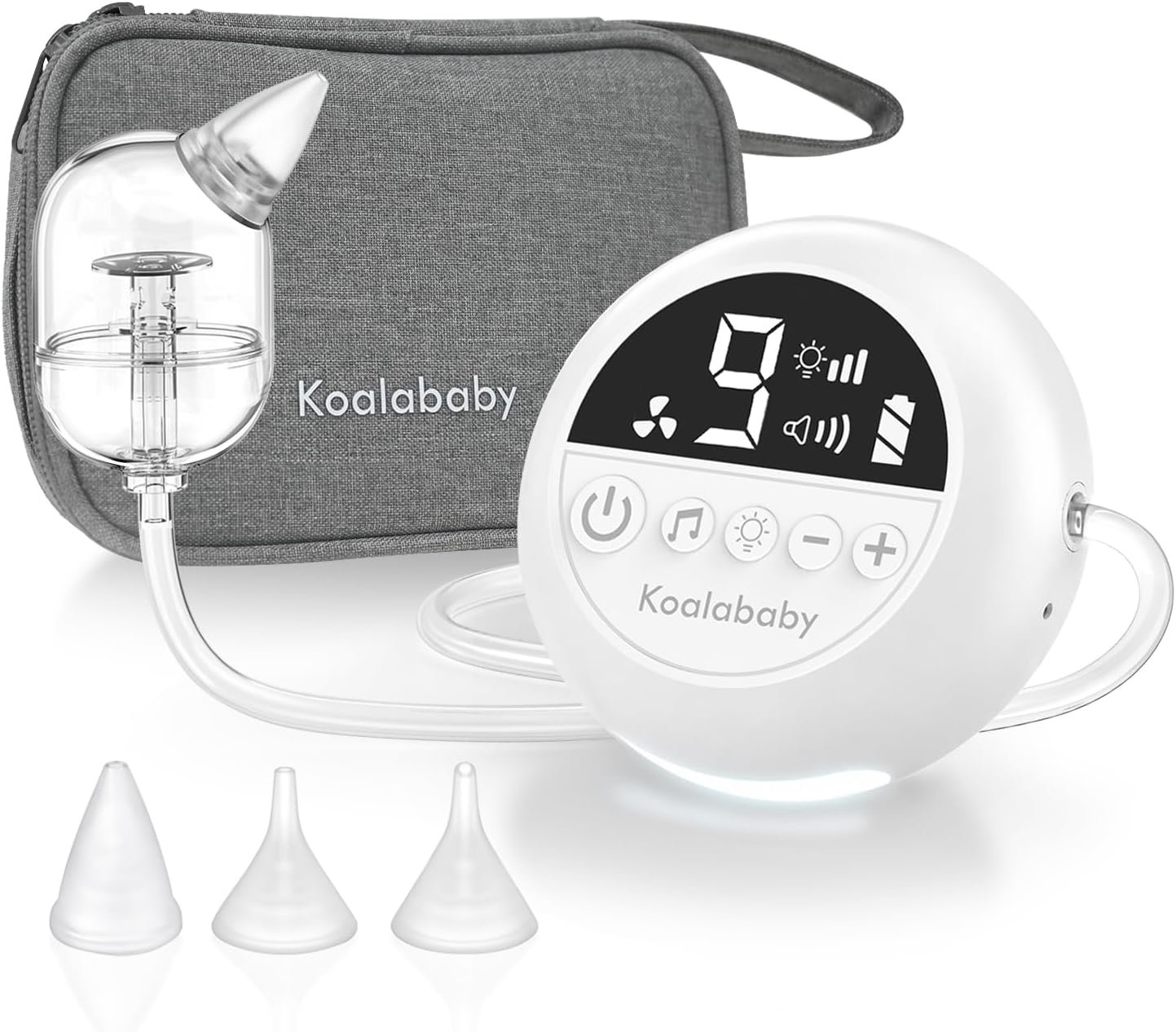 Koalababy Electric Nasal Aspirator for Baby, Hospital-Grade, 9 Levels