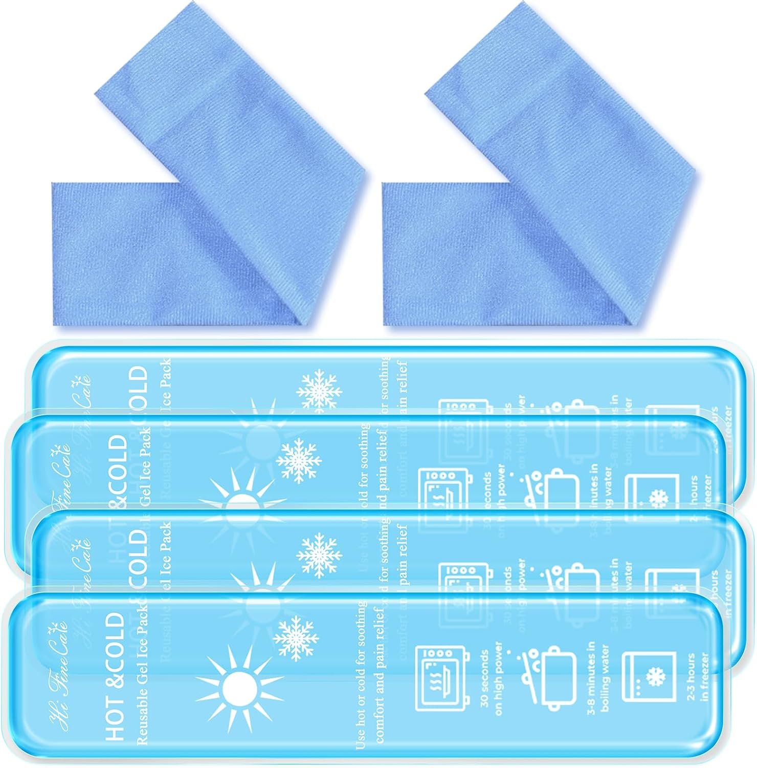 Reusable Postpartum Perineal Ice Pack – Hot & Cold Therapy Pads for Hemorrhoid Relief, Uterine Cramps, C-Section Recovery, Reduces Swelling – Hypoallergenic & Leak-Proof (Blue)