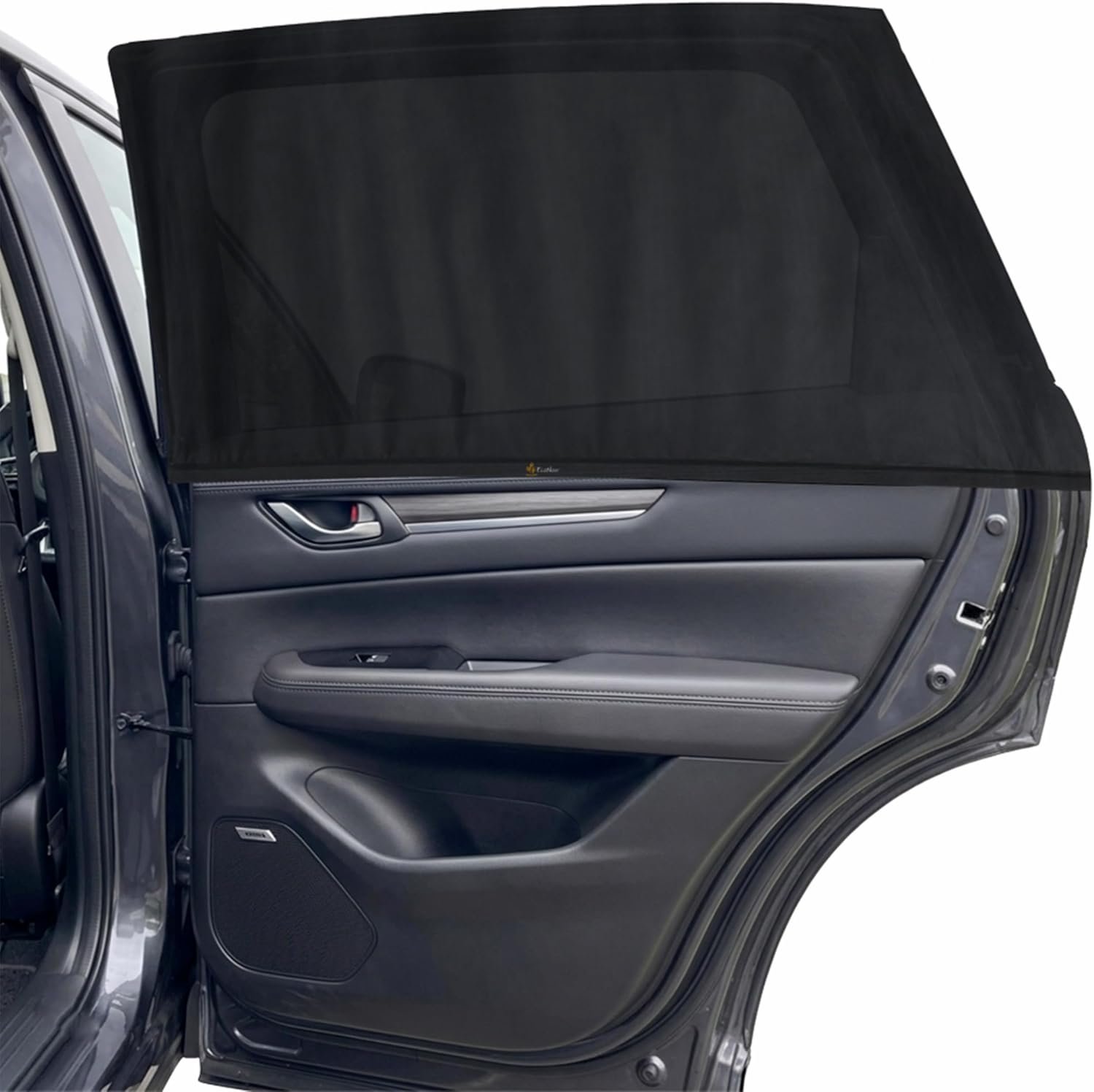 EcoNour Car Window Shade for Baby (2 Pack) Car Camping Window Covers