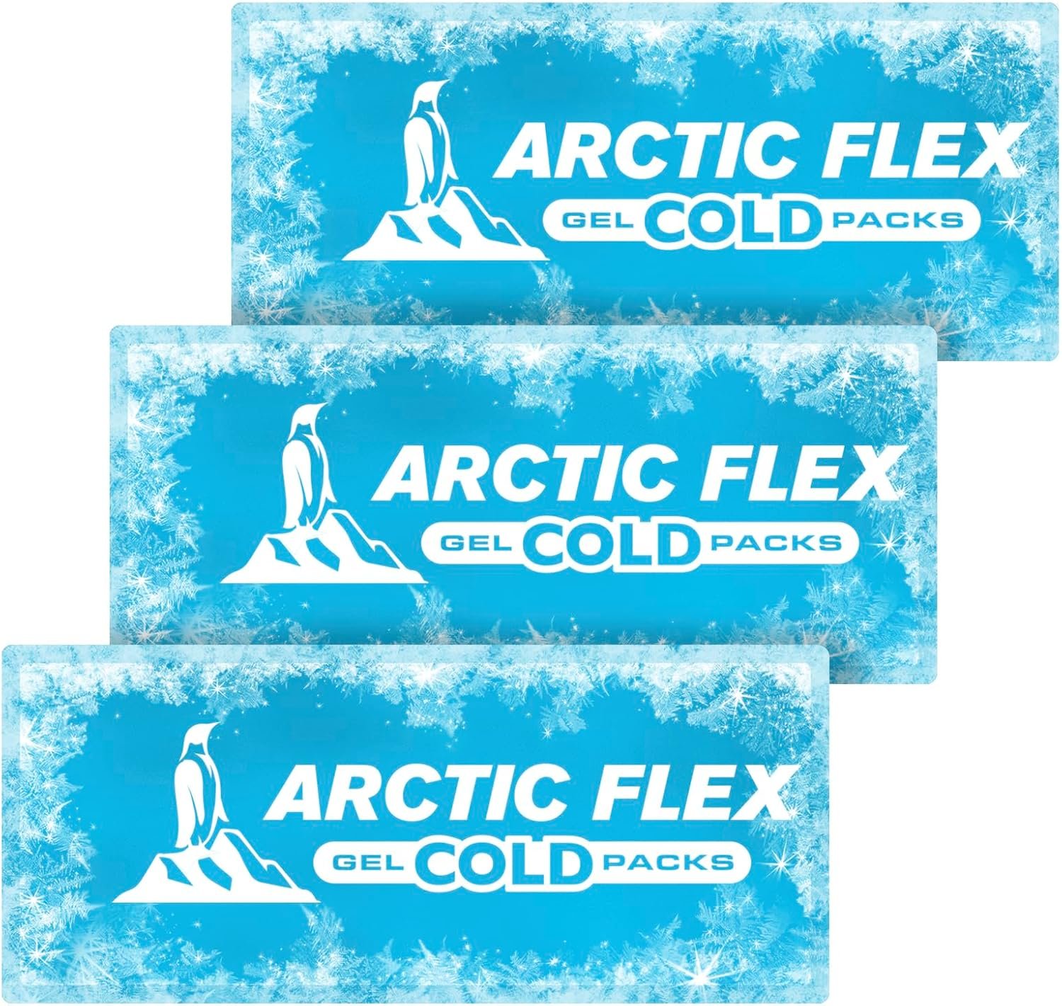 Arctic Flex Gel Replacement Packs – Ice Packs Reusable for Knee Ice Brace